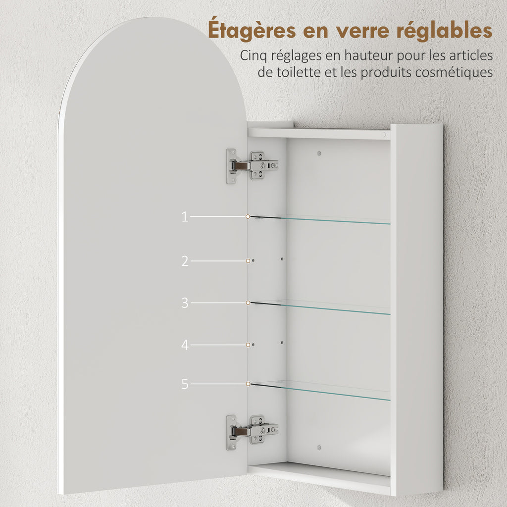 Armoire murale miroir salle de bain — vue 5