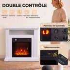 Cheminée électrique effet flamme 1800 W — vue 5