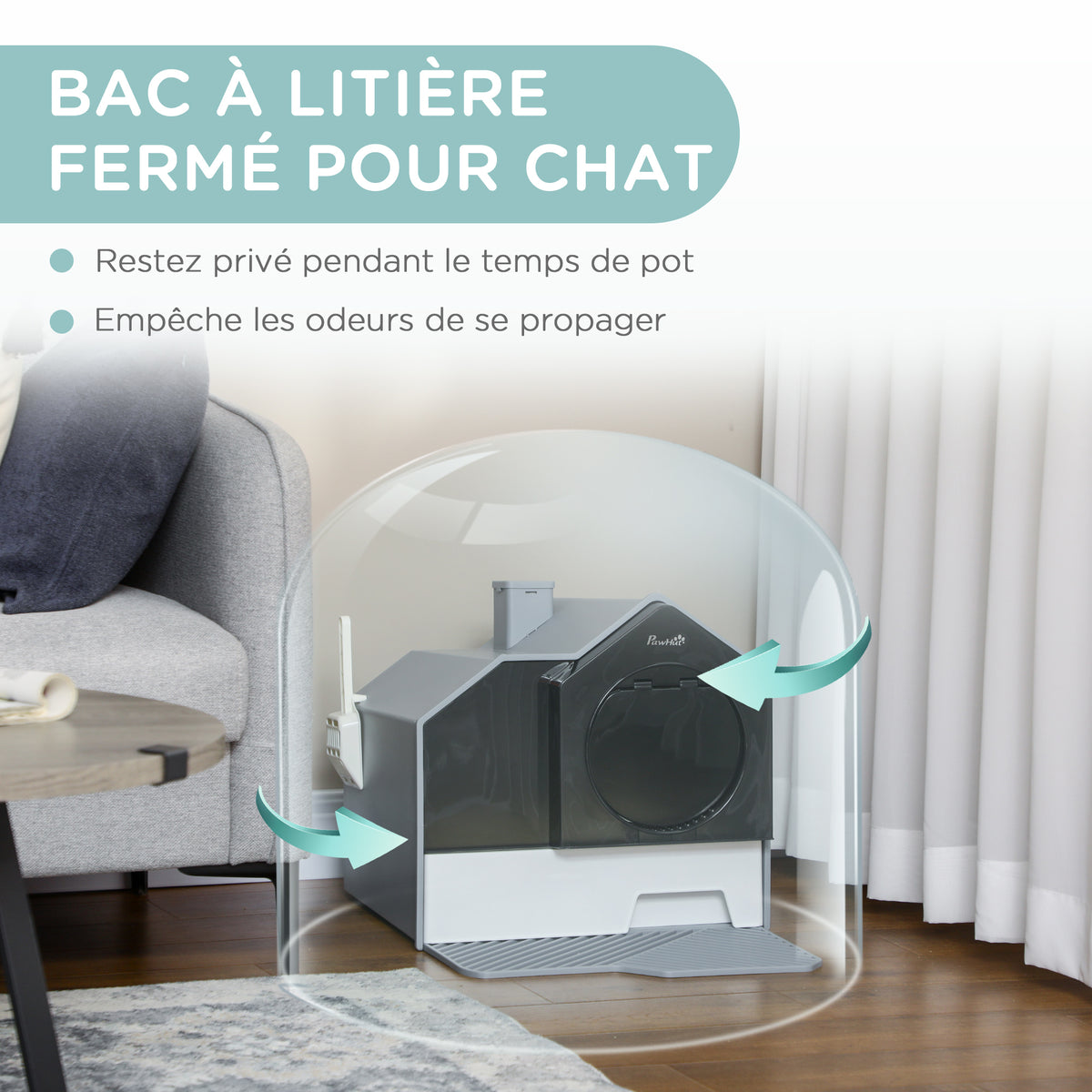 Maison de toilette pour chat — vue 6