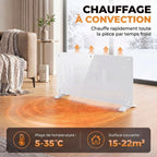 Radiateur électrique connecté Wi-Fi 2000 W — vue 5