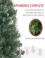 Sapin de Noël enneigé 180 cm — vue 5