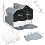 Maison de toilette pour chat — vue 3