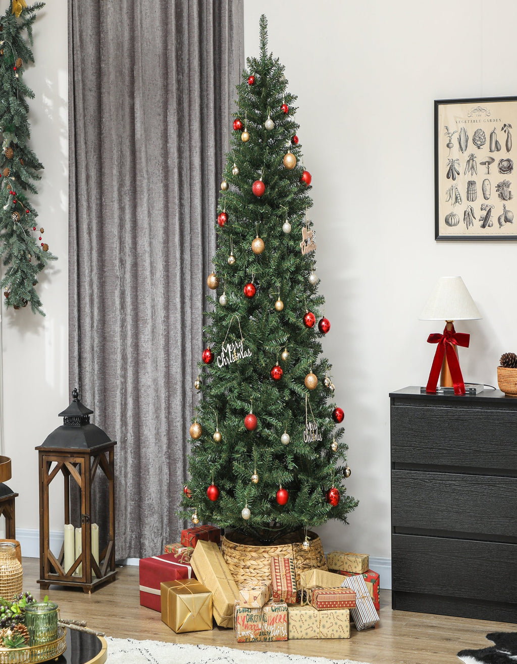 Sapin de Noël artificiel 210 cm slim — vue 8