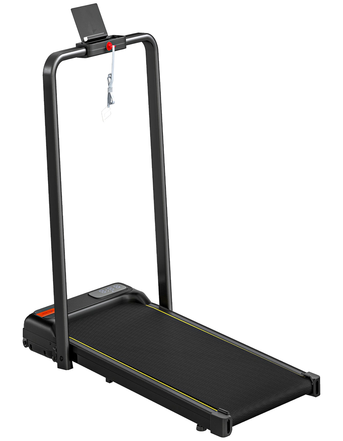 Tapis de marche pliable 2-en-1 — 1 à 6 km/h, télécommande, sans montage