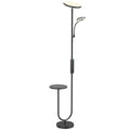 Lampadaire liseuse LED 42 W — variateur, 4 températures de lumière, tablette