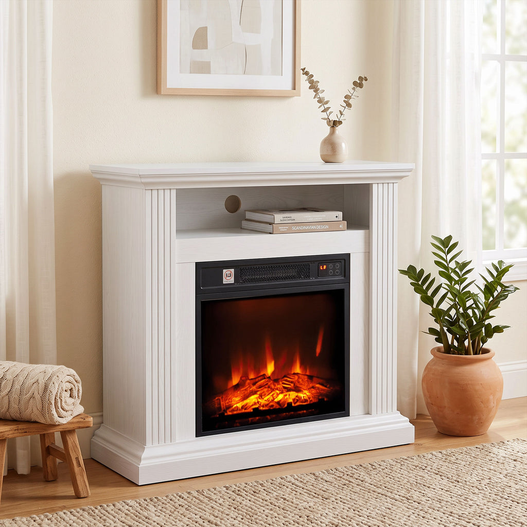 Cheminée électrique effet flamme 1800 W — vue 2