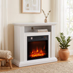 Cheminée électrique effet flamme 1800 W — vue 2