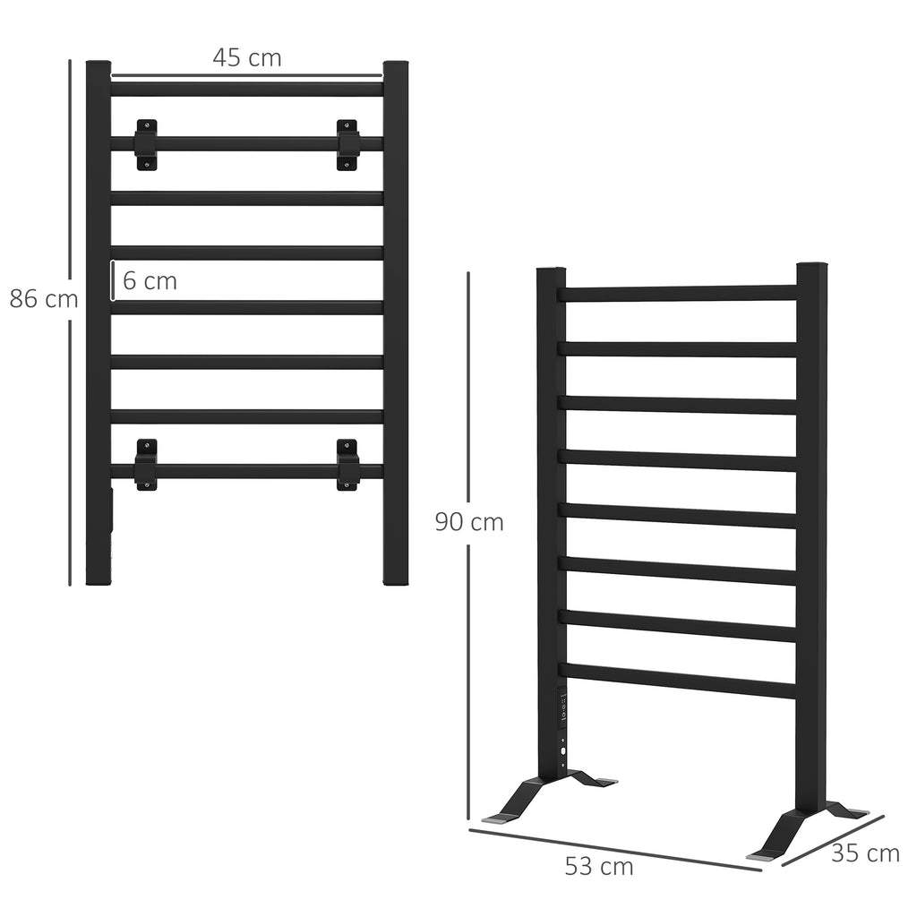 Sèche-serviettes électrique 8 barres — vue 3