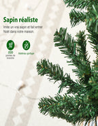 Sapin de Noël artificiel 180 cm lumineux — vue 7