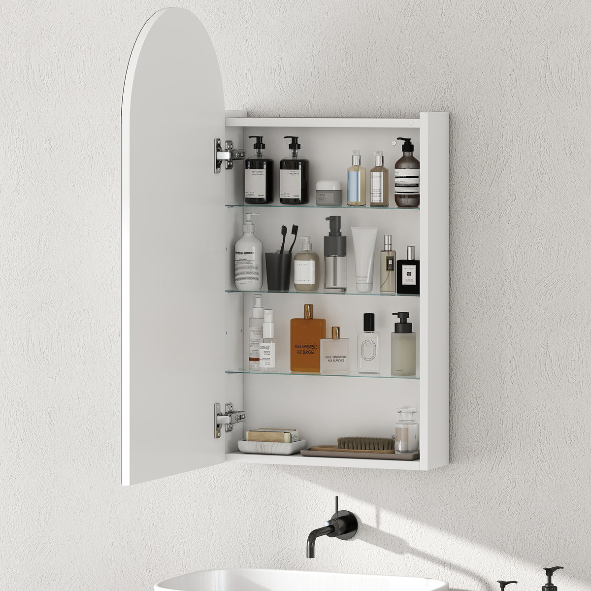 Armoire murale miroir salle de bain — vue 7