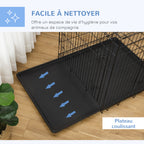 Caisse de transport pliante pour chien — vue 6