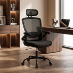 Fauteuil de bureau ergonomique en maille — vue 2