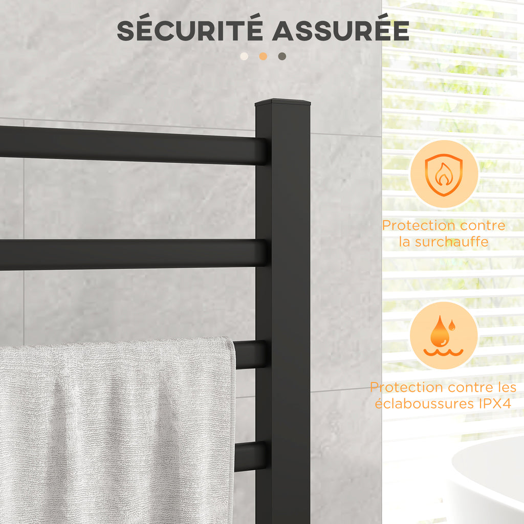 Sèche-serviettes électrique 8 barres — vue 7