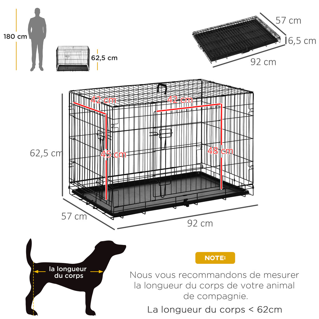 Caisse de transport pliante pour chien — vue 3