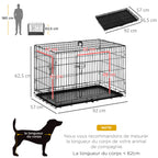 Caisse de transport pliante pour chien — vue 3